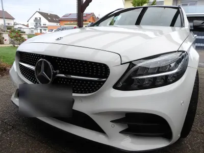Gebraucht Mercedes C200 AMG line 160 PS (117 kW) 2020 Weiß Kombi
