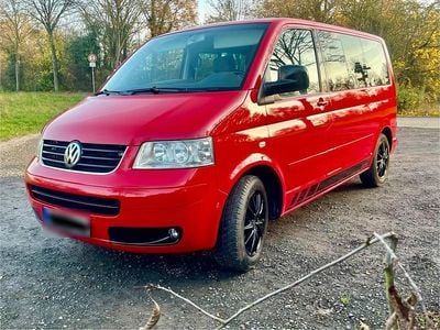Usata VW T5 131 CV (96 kW) 2004 Rosso Furgone