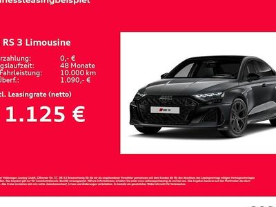 Nuova Audi RS3 Ambiente 400 CV (294 kW) 2026 Verde Berlina