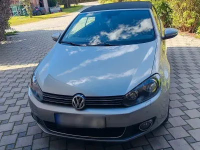 Brugt VW Golf Cabriolet Life 105 HK (77 kW) 2014 Sølv Cabriolet