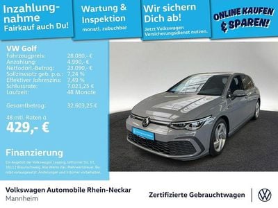 Gebraucht VW Golf VIII GTD 200 PS (147 kW) 2023 Grau Limousine