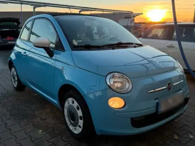 Gebraucht Fiat 500C 69 PS (50 kW) 2013 Blau Cabrio