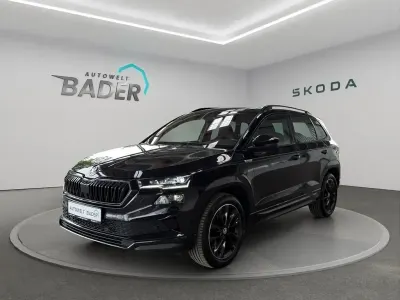 Gebraucht Skoda Karoq SportLine 190 PS (139 kW) 2023 Schwarzmagic perleffekt SUV