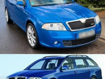 Używany Skoda Octavia RS 170 KM (125 kW) 2007 Niebieski Kombi