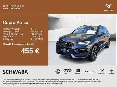 Neu Cupra Ateca VZ 300 PS (220 kW) 2026 Schwarz SUV