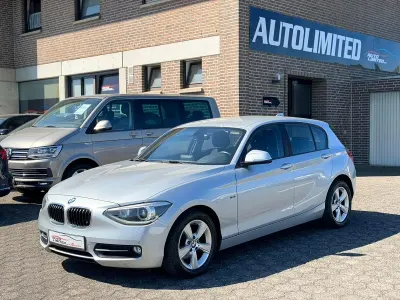 Gebraucht BMW 116 Sport Line 136 PS (100 kW) 2012 Silber Kleinwagen
