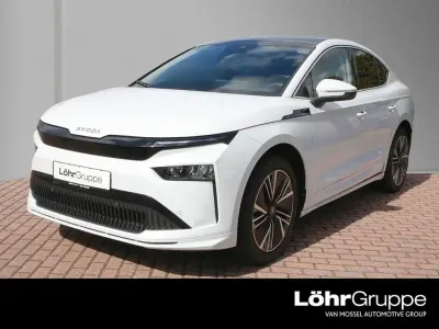 Gebraucht Skoda Enyaq iV Loft 210 kW (286 PS) 2025 Moonweiss metallic SUV