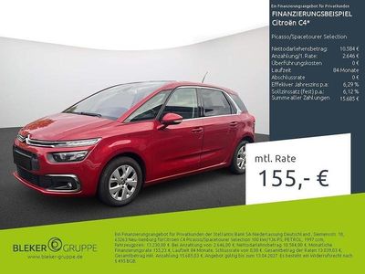Gebraucht Citroën C4 SpaceTourer SELECTION 136 PS (100 kW) 2020 Rot Van / Kleinbus