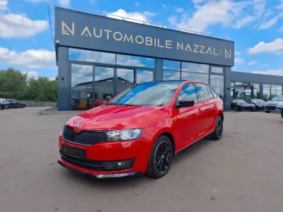 Brugt Skoda Rapid Ambition 105 HK (77 kW) 2015 Rød Hatchback