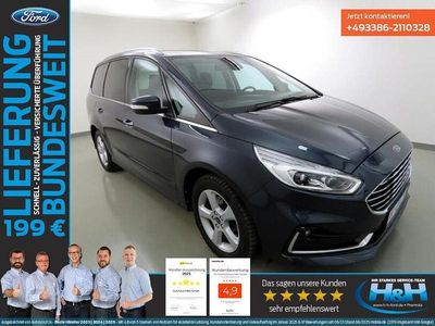 Second-hand Ford Galaxy Titanium 150 CP (110 kW) 2021 Albastru Monovolum