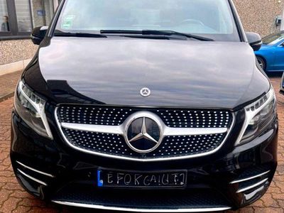 Gebraucht Mercedes V250 Avantgarde Edition 190 PS (139 kW) 2023 Schwarz Van / Kleinbus