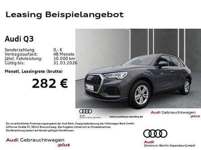 Grau Gebraucht 2024 Audi Q3 Basis SUV | 29.749 € (Superpreis)