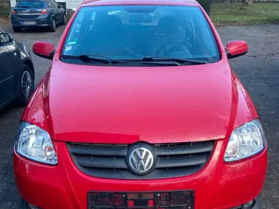 Brugt VW Fox 55 HK (40 kW) 2008 Rød Hatchback