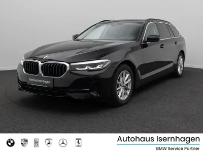Gebraucht BMW 520 Sport Line 204 PS (150 kW) 2020 Schwarz Kombi