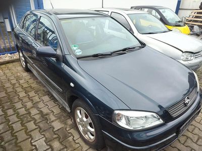 Gebraucht Opel Astra Selection 84 PS (61 kW) 2001 Blau Limousine