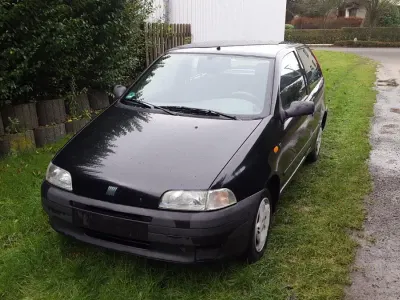 Gebraucht Fiat Punto 60 PS (44 kW) 1998 Schwarz Kleinwagen