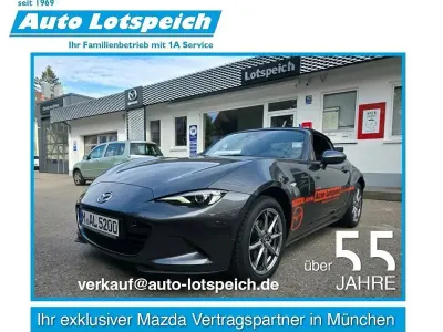 Neu Mazda MX5 Exclusive 132 PS (97 kW) 2026 Machine gray Cabrio