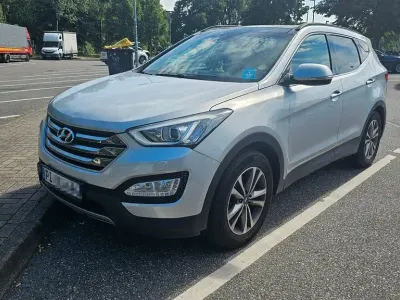 Gebraucht Hyundai Santa Fe Style 197 PS (144 kW) 2016 Grau SUV