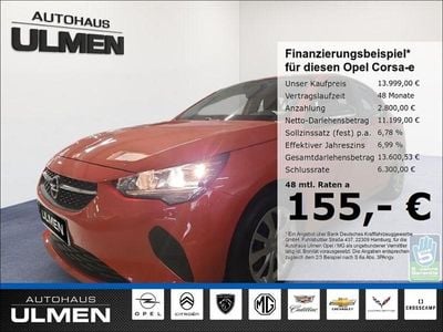 Orange Gebraucht 2022 Opel Corsa-e Edition Kleinwagen | 13.999 € (Guter Preis)