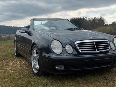 Gebraucht Mercedes CLK320 218 PS (160 kW) 2001 Schwarz Cabrio
