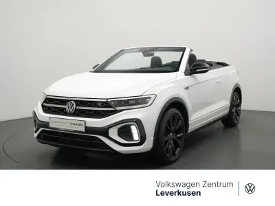 Gebraucht VW T-Roc Cabriolet R-line 150 PS (110 kW) 2022 Weiss Cabrio