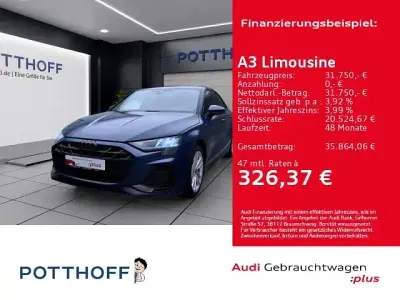 Gebraucht Audi A3 S-Line 150 PS (110 kW) 2025 Ascariblau metallic Limousine