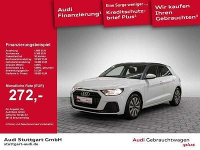Gletscherweiß metallic/manhattangrau metallic Gebraucht 2022 Audi A1 Sportback Advanced Kleinwagen | 20.540 € (Fairer Preis)