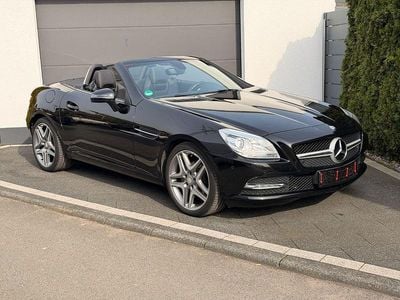 Usata Mercedes SLK200 184 CV (135 kW) 2013 Nero Cabrio