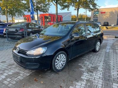 Gebraucht VW Golf VI Trendline 105 PS (77 kW) 2011 Schwarz Kleinwagen
