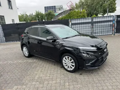 Gebraucht Hyundai Kona N Line 199 PS (146 kW) 2021 Schwarz SUV