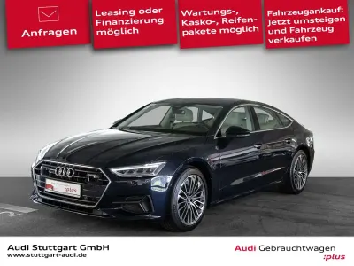 Gebraucht Audi A7 299 PS (219 kW) 2023 Firmamentblau metallic Limousine