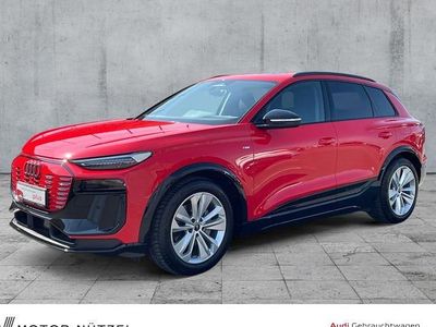 Gebraucht Audi Q6 e-tron Ambiente 285 kW (388 PS) 2025 Rot SUV