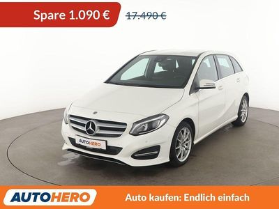Gebraucht Mercedes B180 Urban 122 PS (89 kW) 2017 Weiß Van / Kleinbus