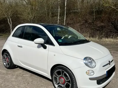 Używany Fiat 500 69 KM (50 kW) 2015 Biały Hatchback