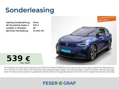 Gebraucht VW ID.4 GTX 250 kW (340 PS) 2025 Blue dusk metallic schwarz SUV