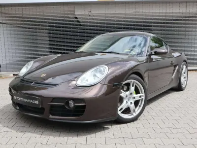 Brugt Porsche Cayman 245 HK (180 kW) 2008 Brun Coupe