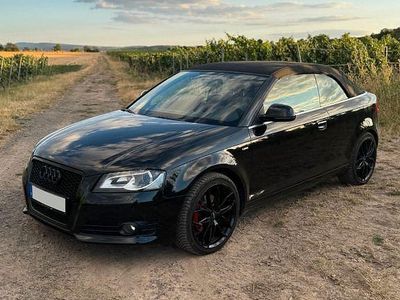 Schwarz Gebraucht 2010 Audi A3 Cabriolet S-Line Cabrio | 7.700 € (Fairer Preis)