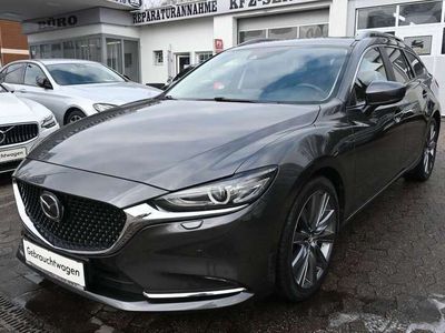 gebraucht Mazda 6 Kombi Signature*Leder*360 Grad*SHZ*PDC*Navi*