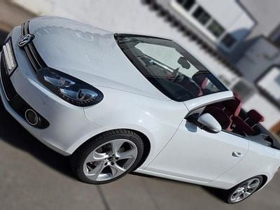Usata VW Golf Cabriolet Exclusive 160 CV (117 kW) 2012 Bianco Cabrio