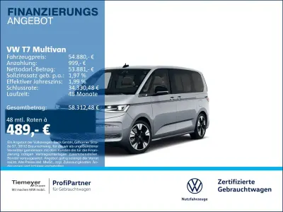 Gebraucht VW Multivan Style 150 PS (110 kW) 2025 Blau Van / Kleinbus