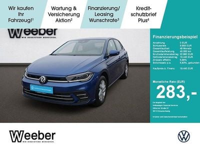 Reef blue (metallic) Gebraucht 2022 VW Polo Style Kleinwagen | 19.440 € (Guter Preis)