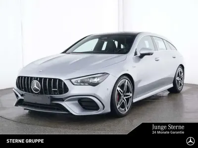 Gebraucht Mercedes CLA45 AMG AMG 421 PS (309 kW) 2024 Lack hightechsilber Coupé