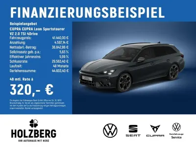Neu Cupra Leon VZ 333 PS (244 kW) 2026 Blau Limousine