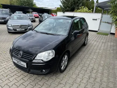 Gebraucht VW Polo United 60 PS (44 kW) 2009 Schwarz Kleinwagen
