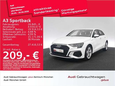 Gebraucht Audi A3 S-Line 204 PS (150 kW) 2022 Ibisweiß Limousine