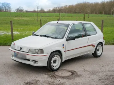 Gebraucht Peugeot 106 98 PS (72 kW) 1995 Weiß Kleinwagen