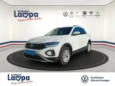 Gebraucht VW T-Roc Life 110 PS (80 kW) 2024 Weiss SUV
