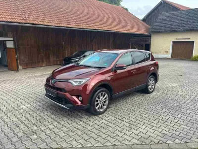 Gebraucht Toyota RAV4 Hybrid Edition-S 196 PS (144 kW) 2016 Rot SUV