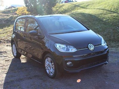 Gebraucht VW up! high up! 102 PS (75 kW) 2016 Schwarz metallic Kleinwagen