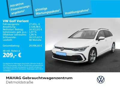 Gebraucht VW Golf VIII R-line 150 PS (110 kW) 2024 Pure white Kombi